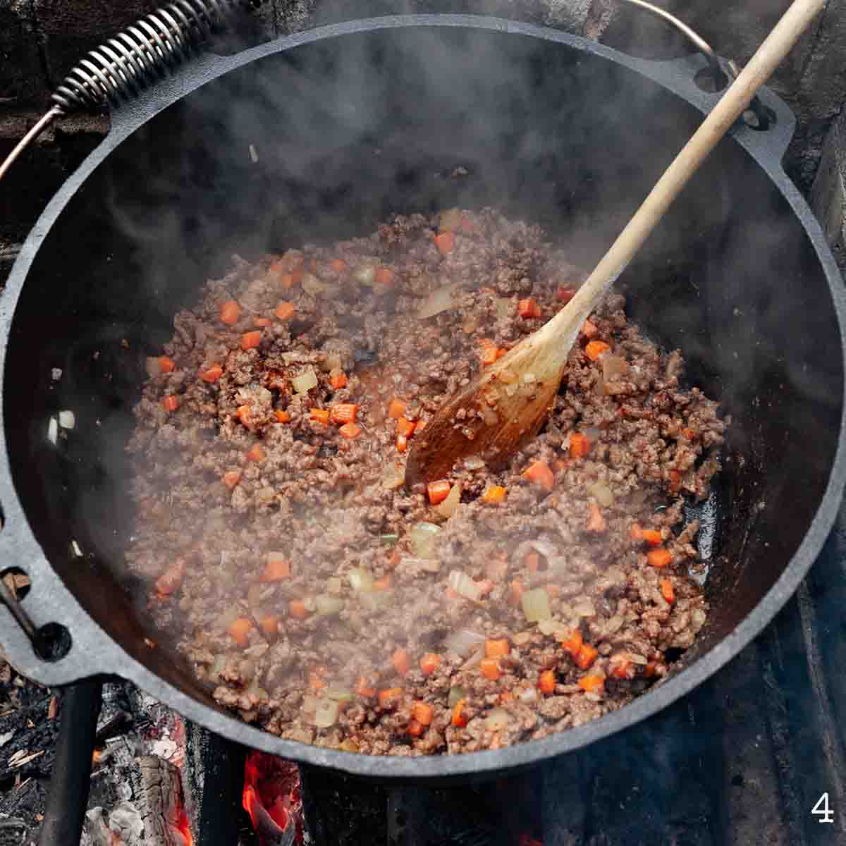 Dutch Oven Shepherd's Pie Recipe Camp.Grill.Eat.